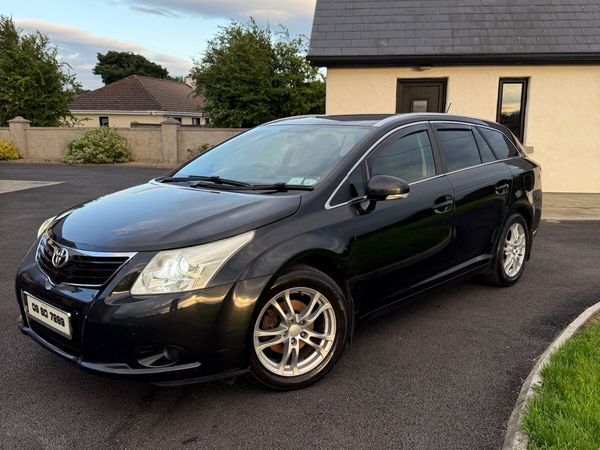 Toyota Avensis Estate, Diesel, 2009, Black