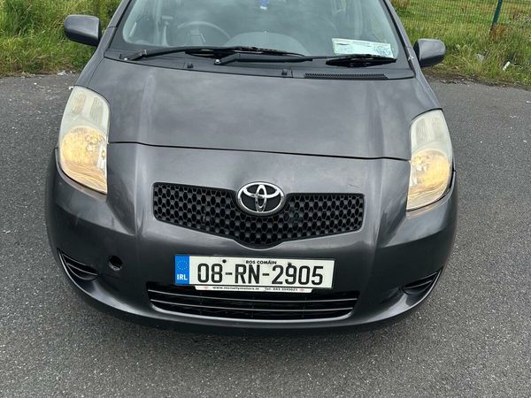 Toyota Yaris Hatchback, Petrol, 2008, Grey
