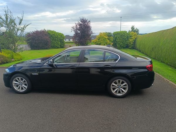 BMW 5-Series Saloon, Diesel, 2015, Black