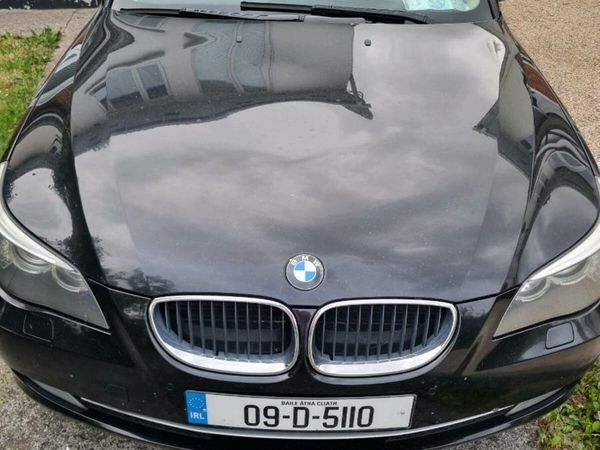 BMW 5-Series Saloon, Diesel, 2009, Black