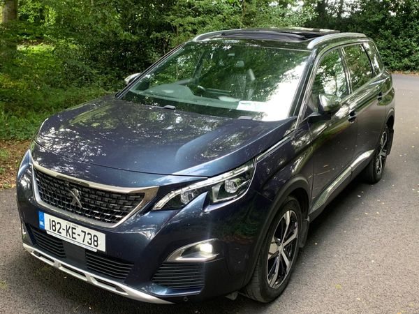Peugeot 5008 MPV, Diesel, 2018, Blue