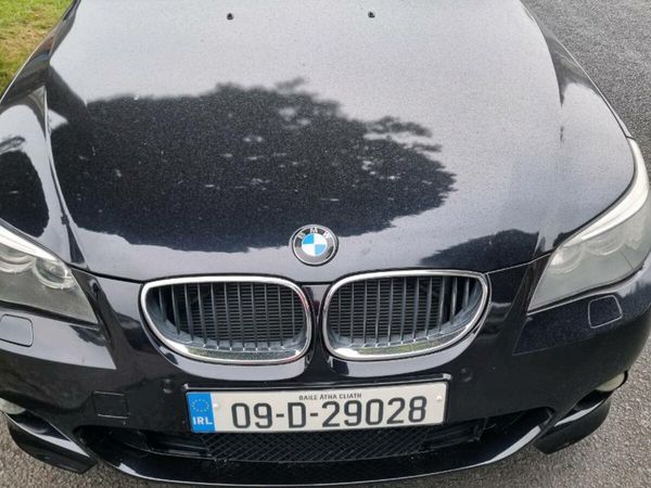 BMW 5-Series Saloon, Diesel, 2009, Black