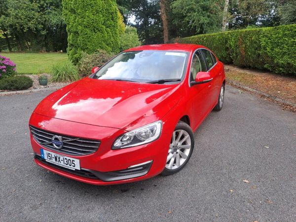Volvo S60 Saloon, Diesel, 2015, Red