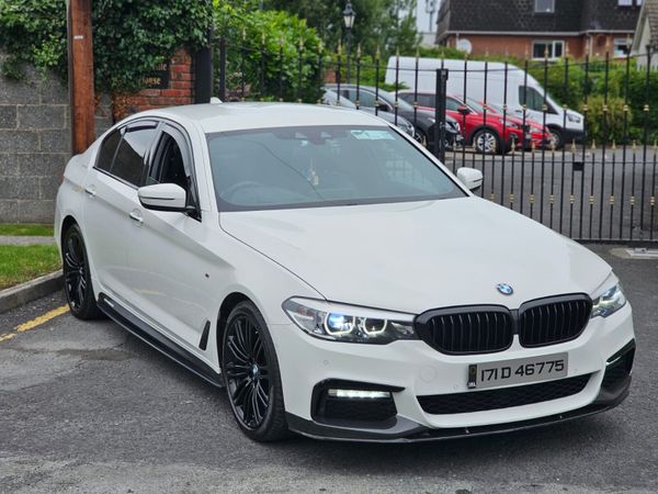 BMW 5-Series Saloon, Diesel, 2017, White