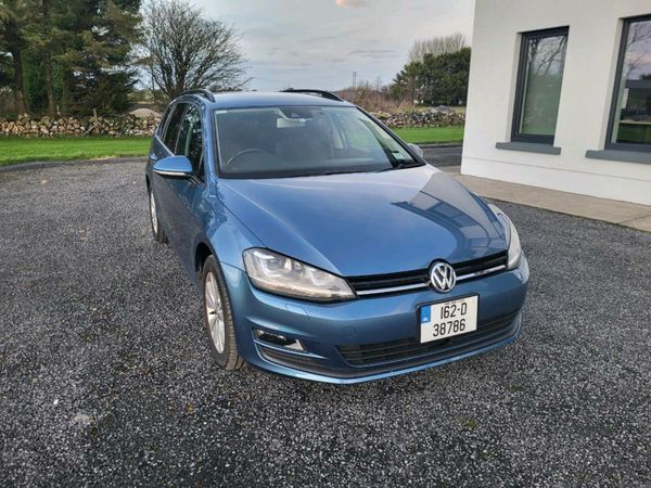 Volkswagen Golf Estate, Petrol, 2016, Blue