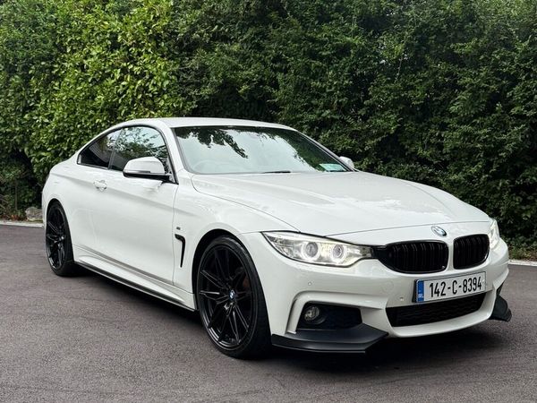 BMW 4-Series Coupe, Petrol, 2014, White