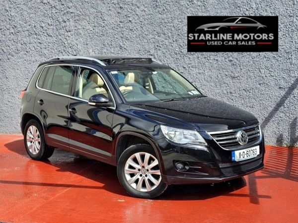 Volkswagen Tiguan SUV, Diesel, 2011, Black