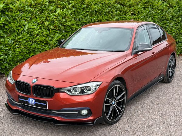 BMW 3-Series Saloon, Diesel, 2018, Orange
