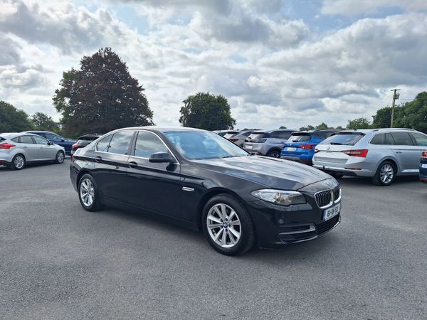 BMW 5-Series Saloon, Diesel, 2016, Black