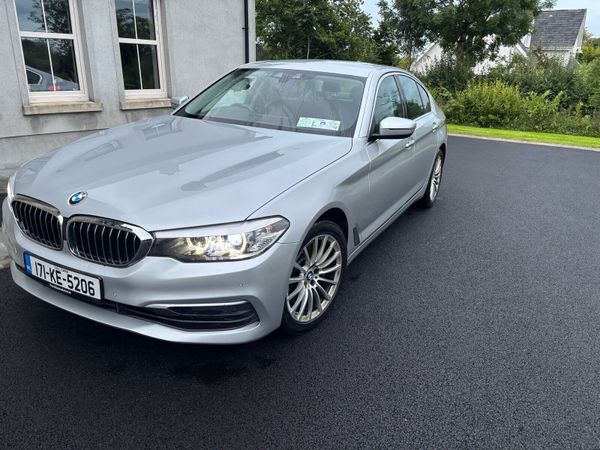 BMW 5-Series Saloon, Diesel, 2017, Silver