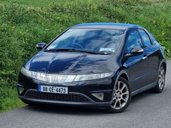 Honda Civic Hatchback, Petrol, 2008, Black