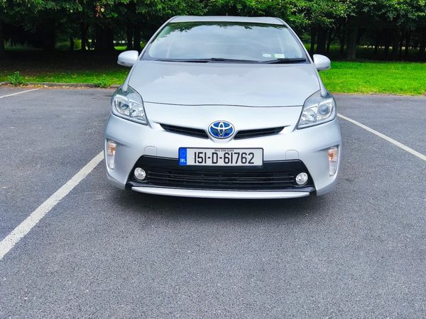 Toyota Prius Hatchback, Petrol Hybrid, 2015, Silver