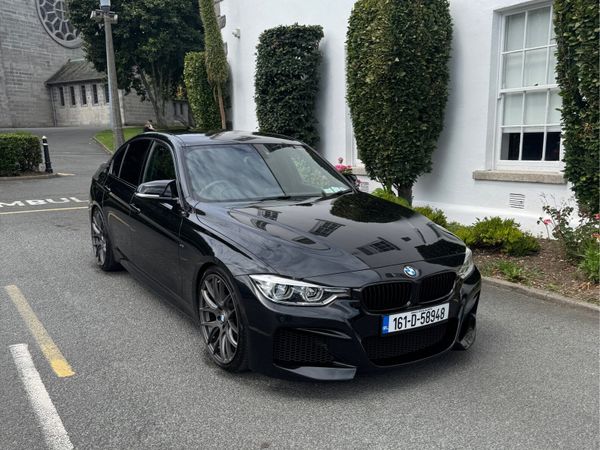 BMW 3-Series Saloon, Petrol Plug-in Hybrid, 2016, Black