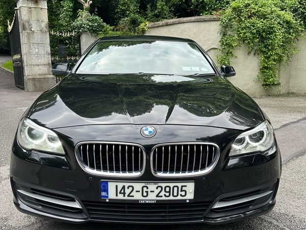 BMW 5-Series Saloon, Diesel, 2014, Black