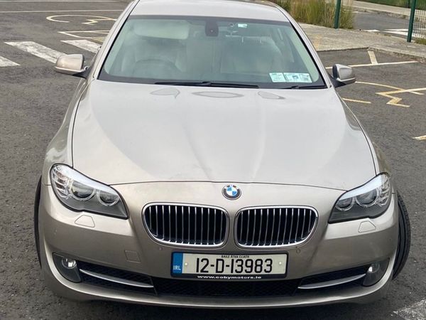 BMW 5-Series Saloon, Diesel, 2012, Silver
