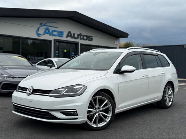 Volkswagen Golf Estate, Diesel, 2019, White
