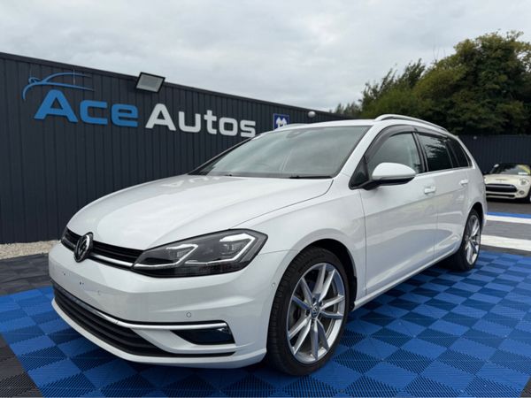 Volkswagen Golf Estate, Diesel, 2019, White