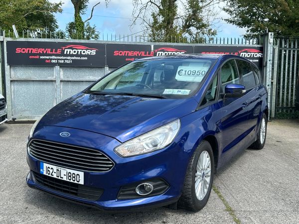 Ford S-Max MPV, Diesel, 2016, Blue