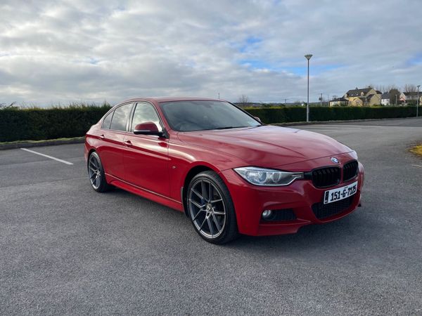 BMW 3-Series Saloon, Diesel, 2015, Red