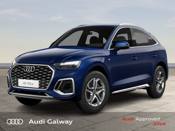 Audi Q5 SUV, Petrol Plug-in Hybrid, 2024, Blue