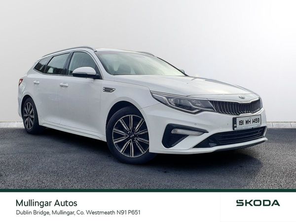 Kia Optima Estate, Diesel, 2019, White