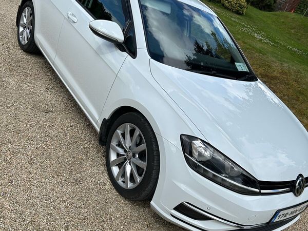 Volkswagen Golf Hatchback, Diesel, 2017, White