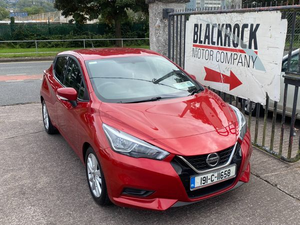 Nissan Micra Hatchback, Petrol, 2019, Red