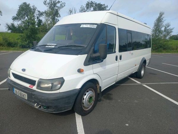 Ford Transit Bus, Diesel, 2005, White