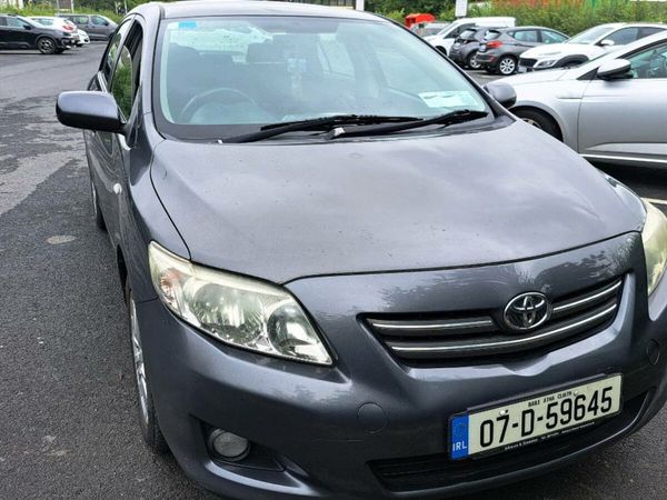 Toyota Corolla Saloon, Petrol, 2007, Grey