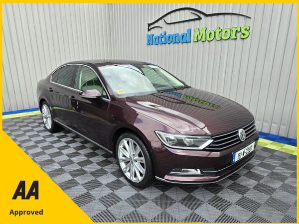Volkswagen Passat Saloon, Diesel, 2016, Red
