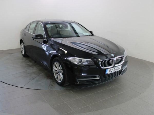 BMW 5-Series Saloon, Diesel, 2016, Black