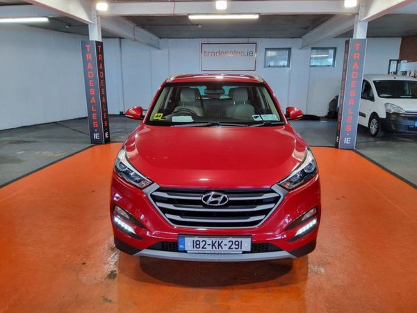 Hyundai Tucson SUV, Diesel, 2018, Red