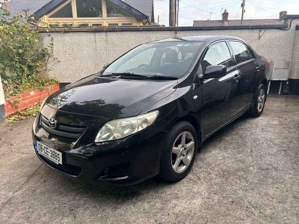 Toyota Corolla Saloon, Petrol, 2008, Black
