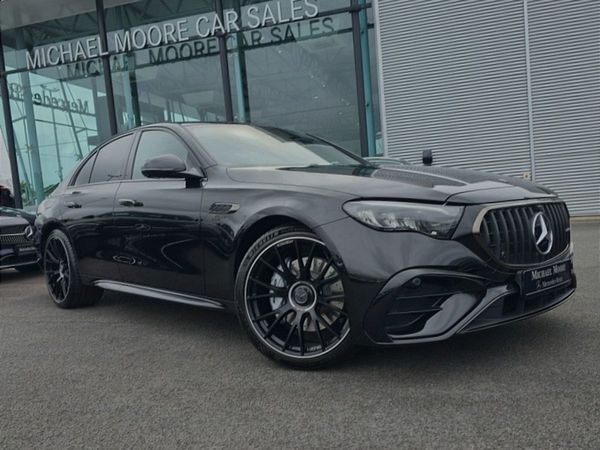 Mercedes-Benz E-Class Saloon, Petrol Hybrid, 2025, Black