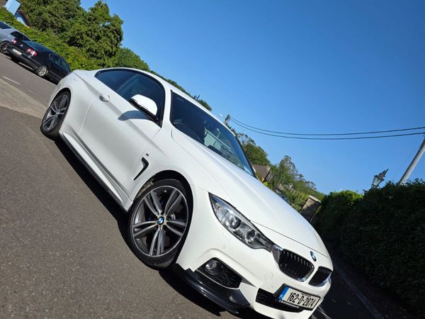BMW 4-Series Coupe, Diesel, 2016, White