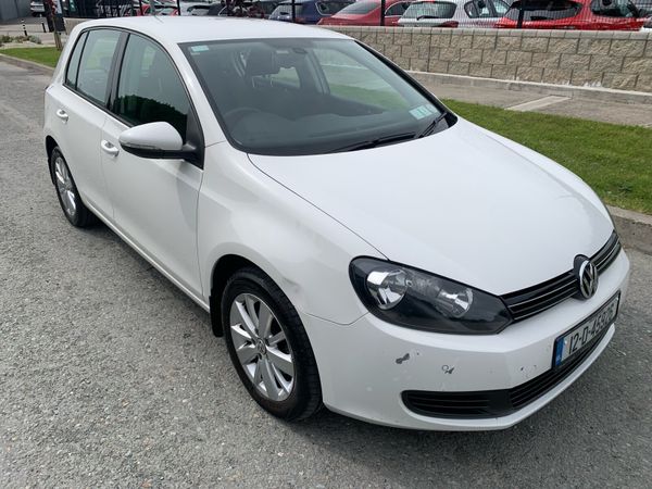 Volkswagen Golf Hatchback, Diesel, 2012, White