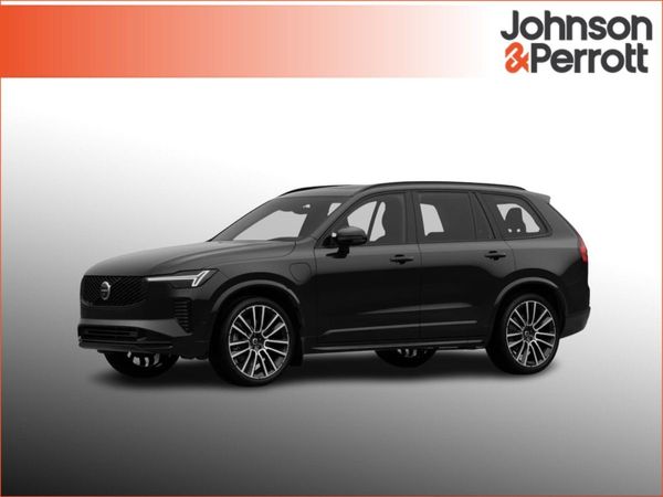 Volvo XC90 SUV, Petrol Plug-in Hybrid, 2025, Black