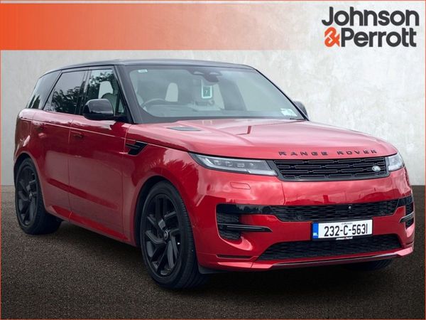 Land Rover Range Rover Sport SUV, Petrol Plug-in Hybrid, 2023, Red