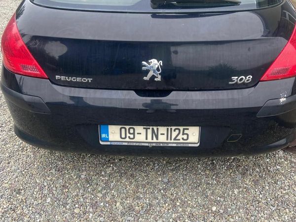 Peugeot 308 Hatchback, Diesel, 2009, Black