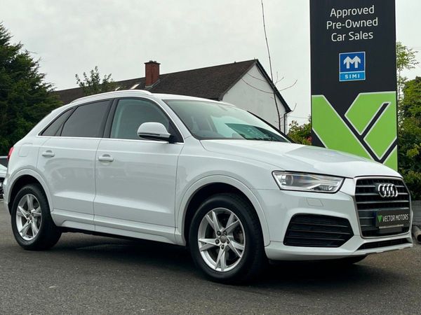 Audi Q3 SUV, Petrol, 2017, White