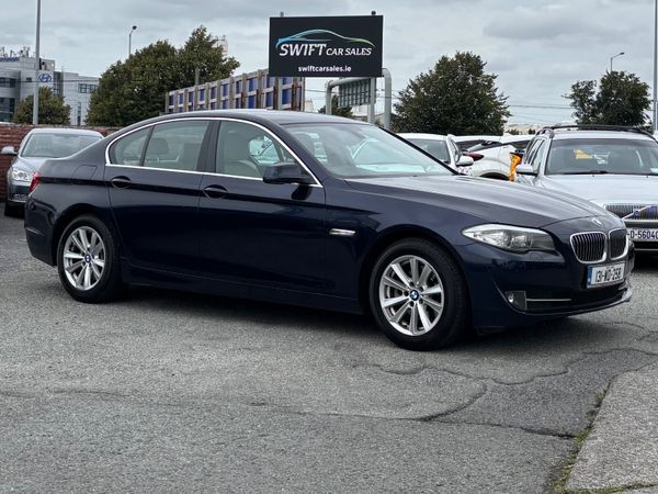 BMW 5-Series Saloon, Diesel, 2013, Blue