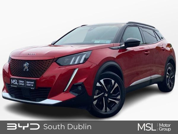Peugeot 2008 MPV, Electric, 2021, Red