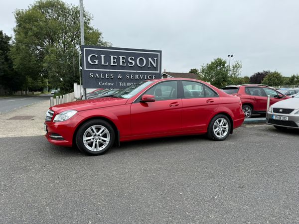 Mercedes-Benz C-Class Saloon, Diesel, 2014, Red