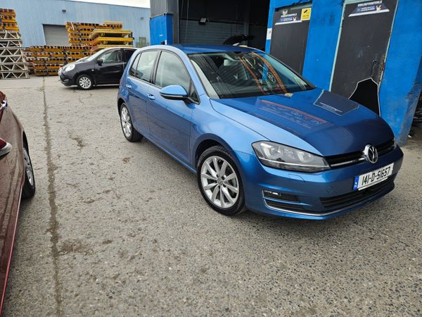 Volkswagen Golf Hatchback, Petrol, 2014, Blue