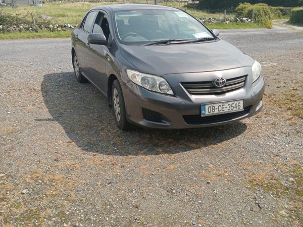 Toyota Corolla Saloon, Petrol, 2008, Grey