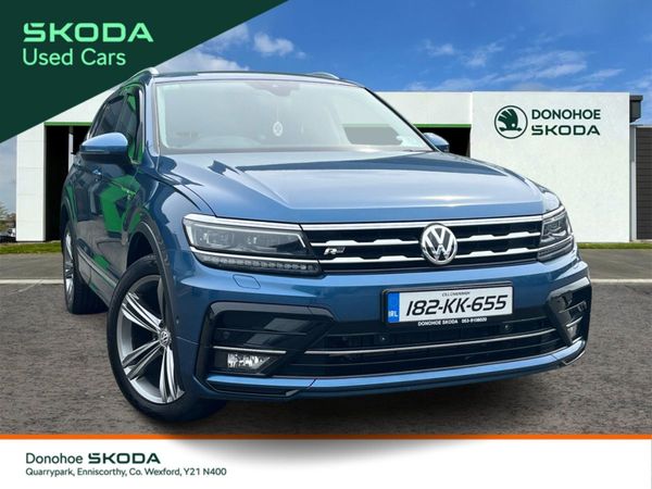 Volkswagen Tiguan SUV, Diesel, 2018, Blue