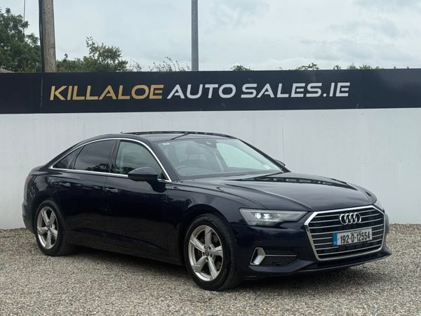 Audi A6 Saloon, Diesel, 2019, Blue