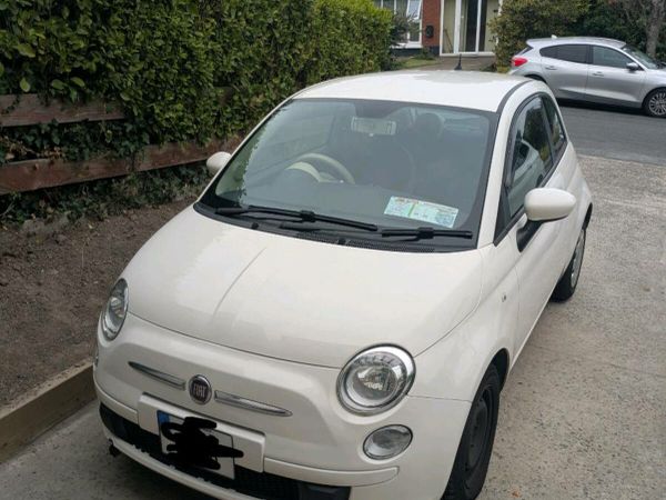 Fiat 500 Hatchback, Petrol, 2015, White