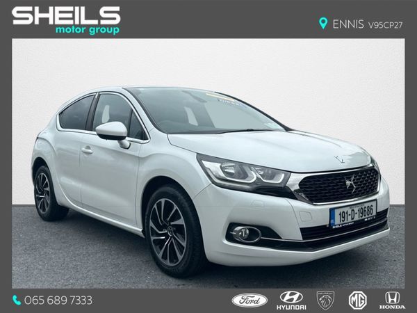 DS Automobiles DS 4 Hatchback, Diesel, 2019, White