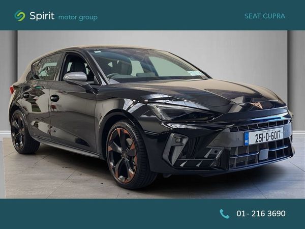 Cupra Leon Hatchback, Petrol Hybrid, 2025, Black